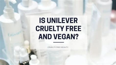 Is Unilever Cruelty.